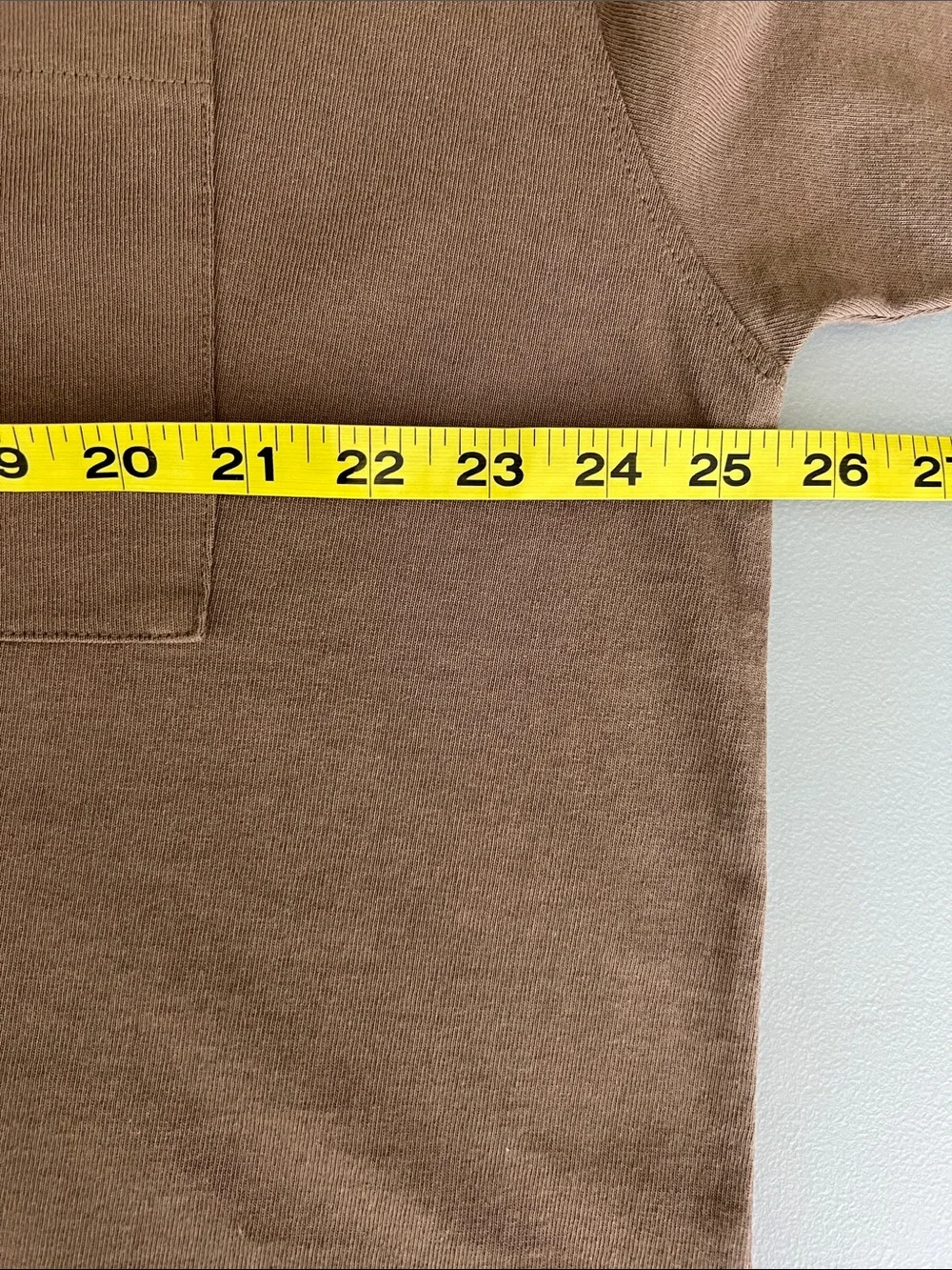New Everlane OVERSIZED MIDWEIGHT TEE Deep Taupe Size L - Picture 9 of 13